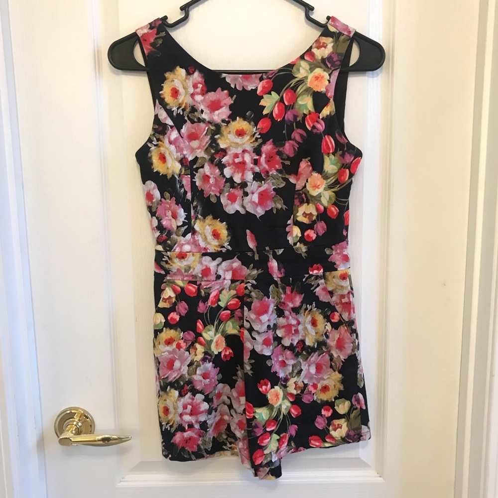 Floral romper